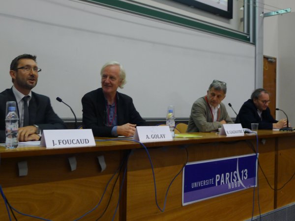  Mr FOUCAUD, Pr GOLAY, Pr GAGNAYRE, Pr D'IVERNOIS Congrès Paris 2014