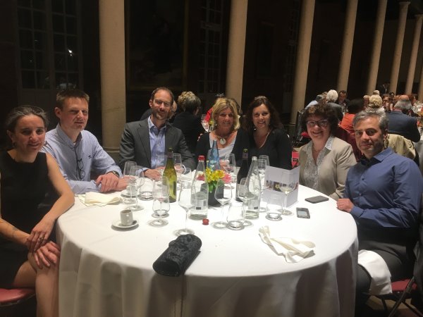 Diner de Gala - Pascale Laffite, Benoît Pétré, Cyril Crozet, X, Sonia Tropé, Catherine Beauvais, Jean-David Cohen